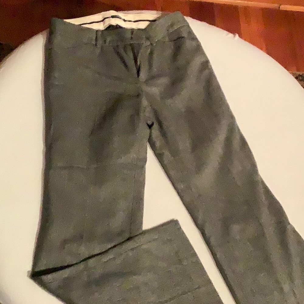 Gap Grey tweed modern fit pants